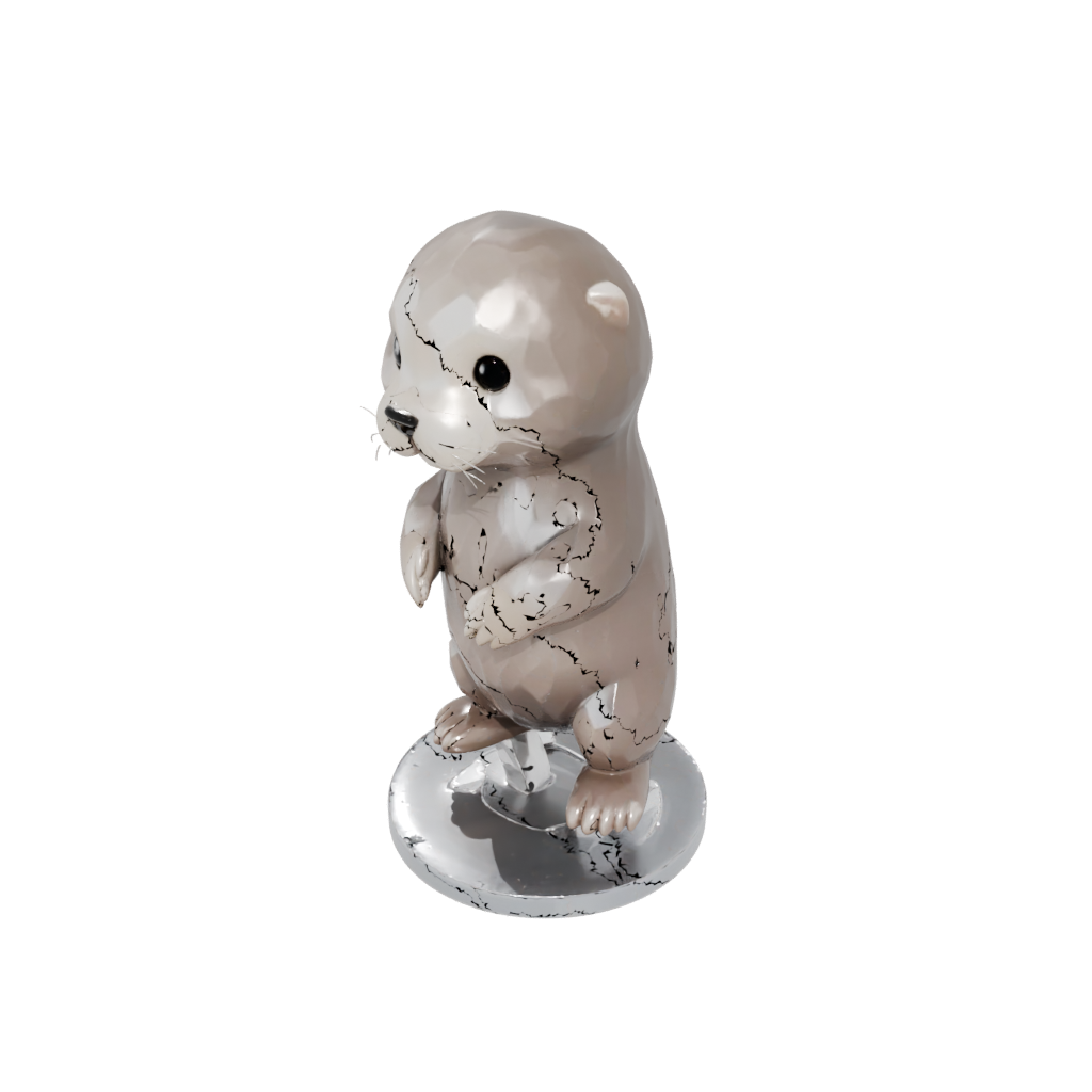 Crystal Chibi Flexi Sea Otter