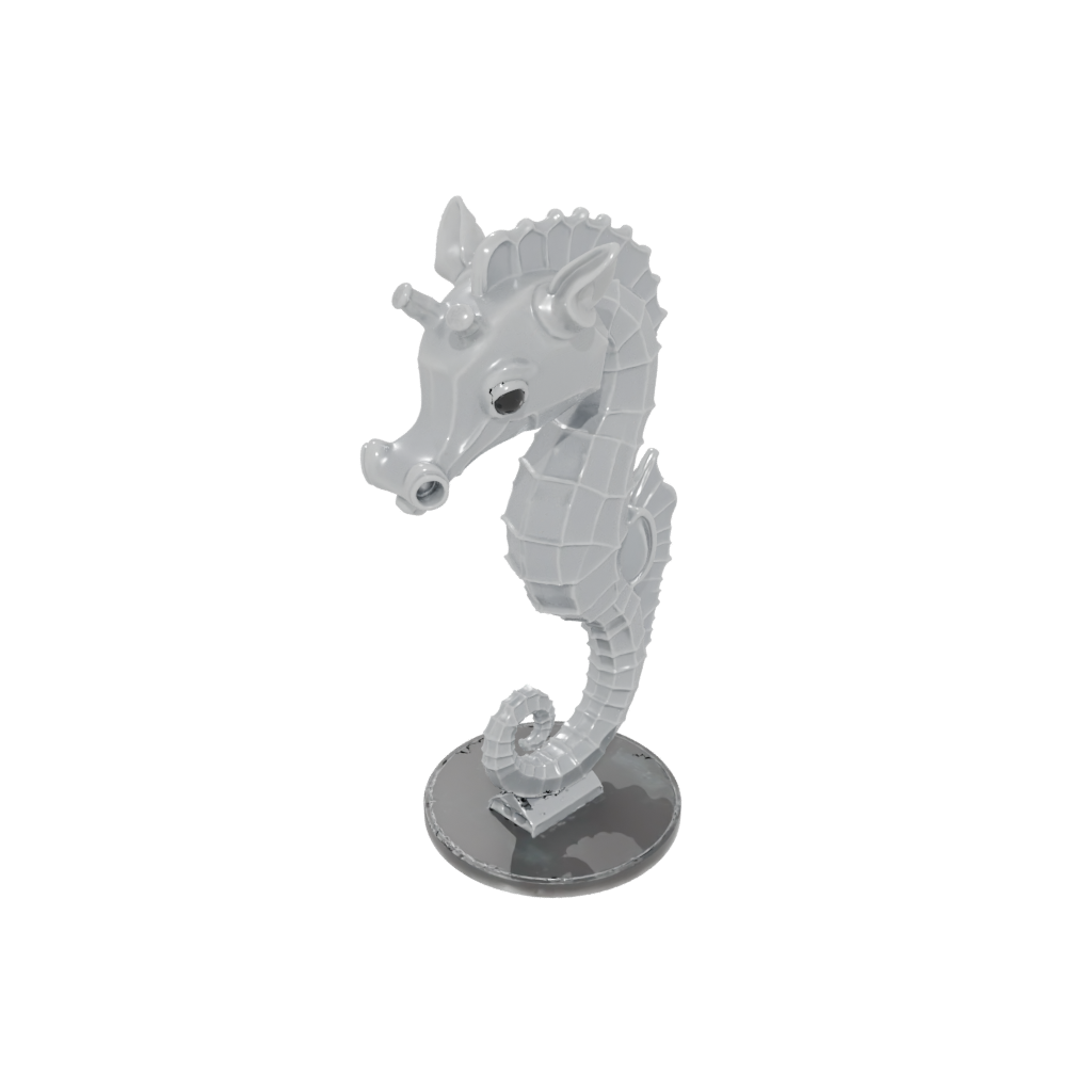 Crystal Chibi Flexi Seahorse