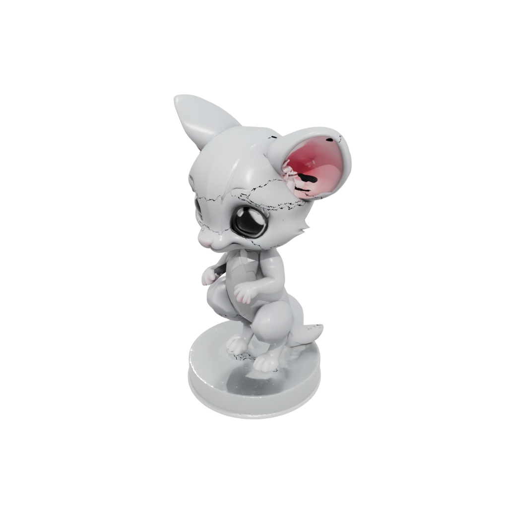Crystal Chibi Flexi Sugar Glider