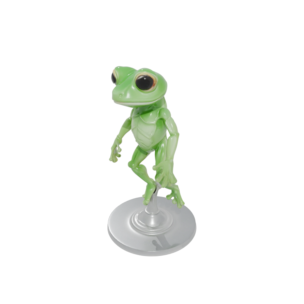 Crystal Chibi Flexi Tree Frog