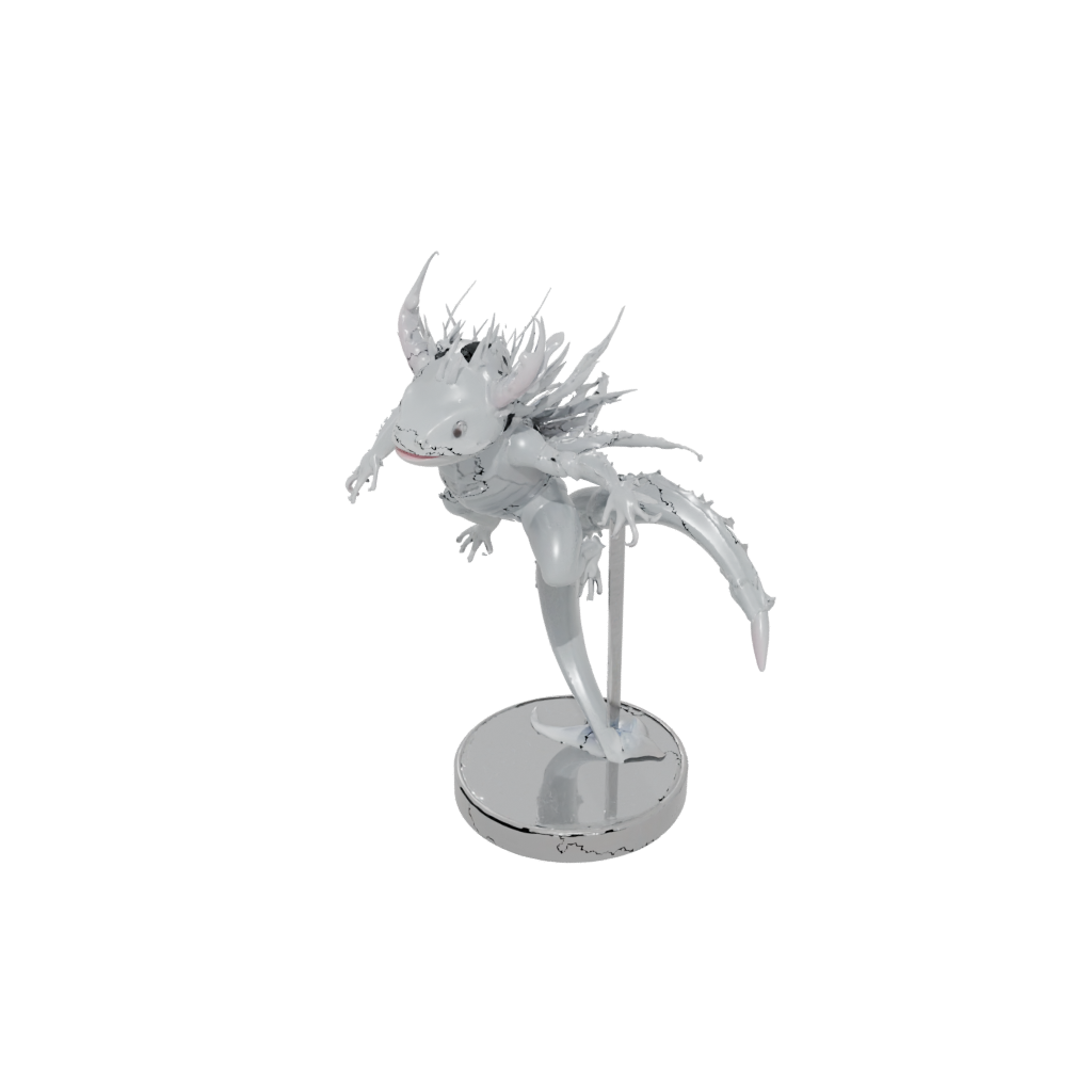 Crystal Flexi Axolotl