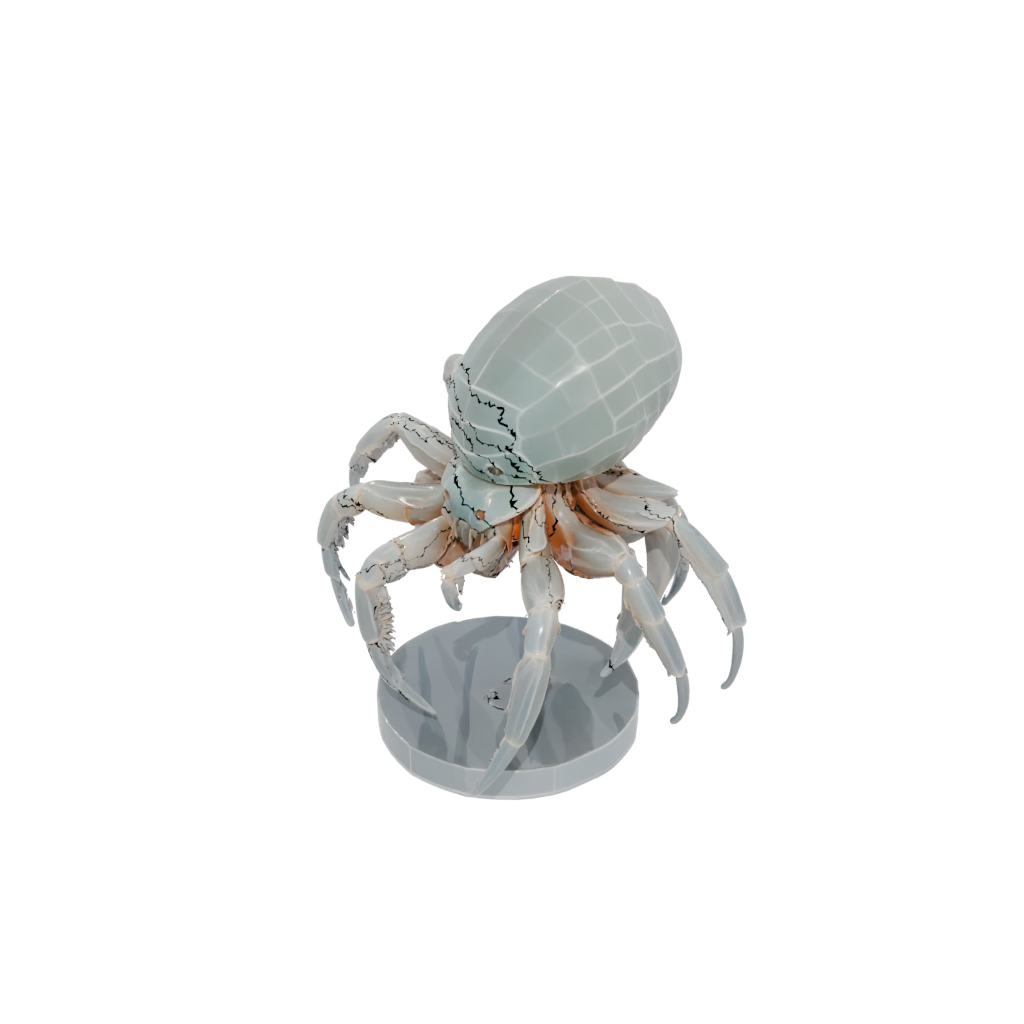 Crystal Flexi Hermit Crab