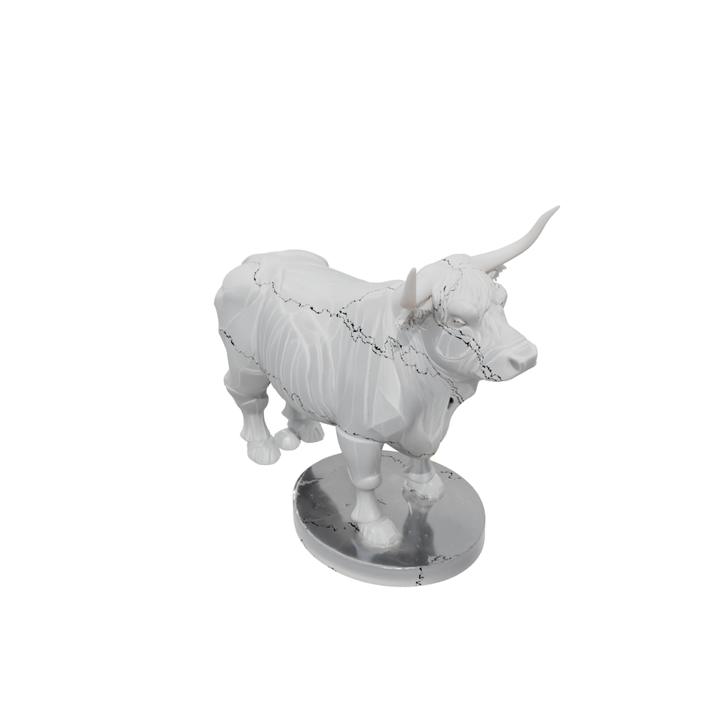 Crystal Flexi Highland Cow