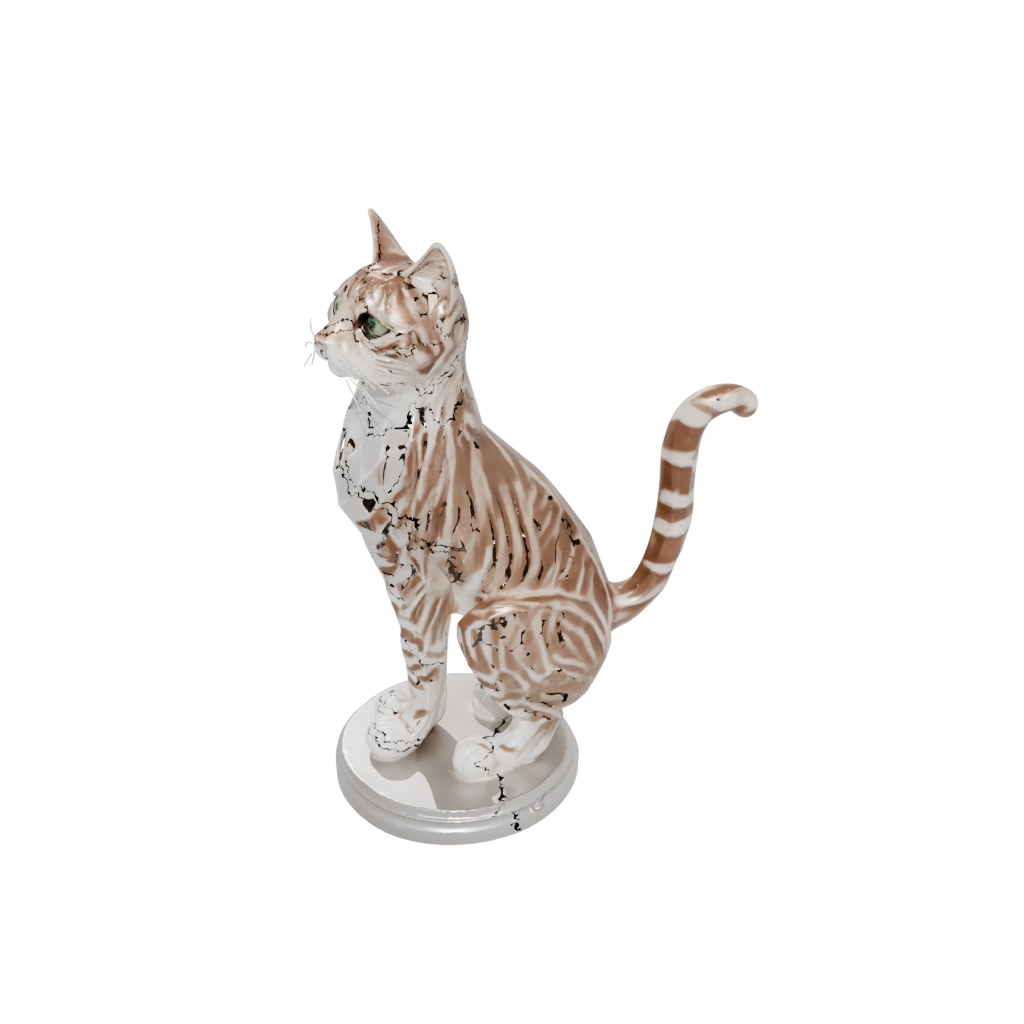 Crystal Flexi Tabby Cat