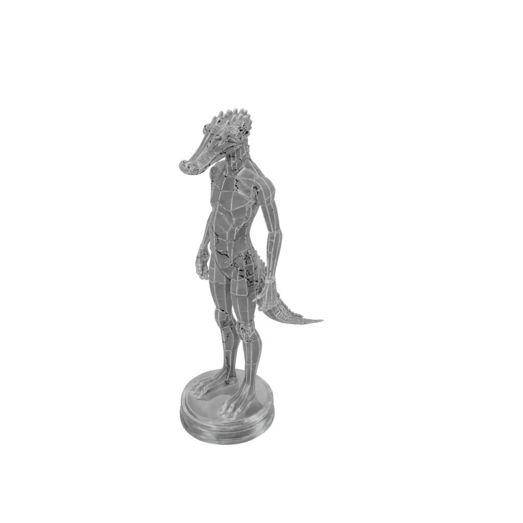 Crystal Floral Flexi Crocodile
