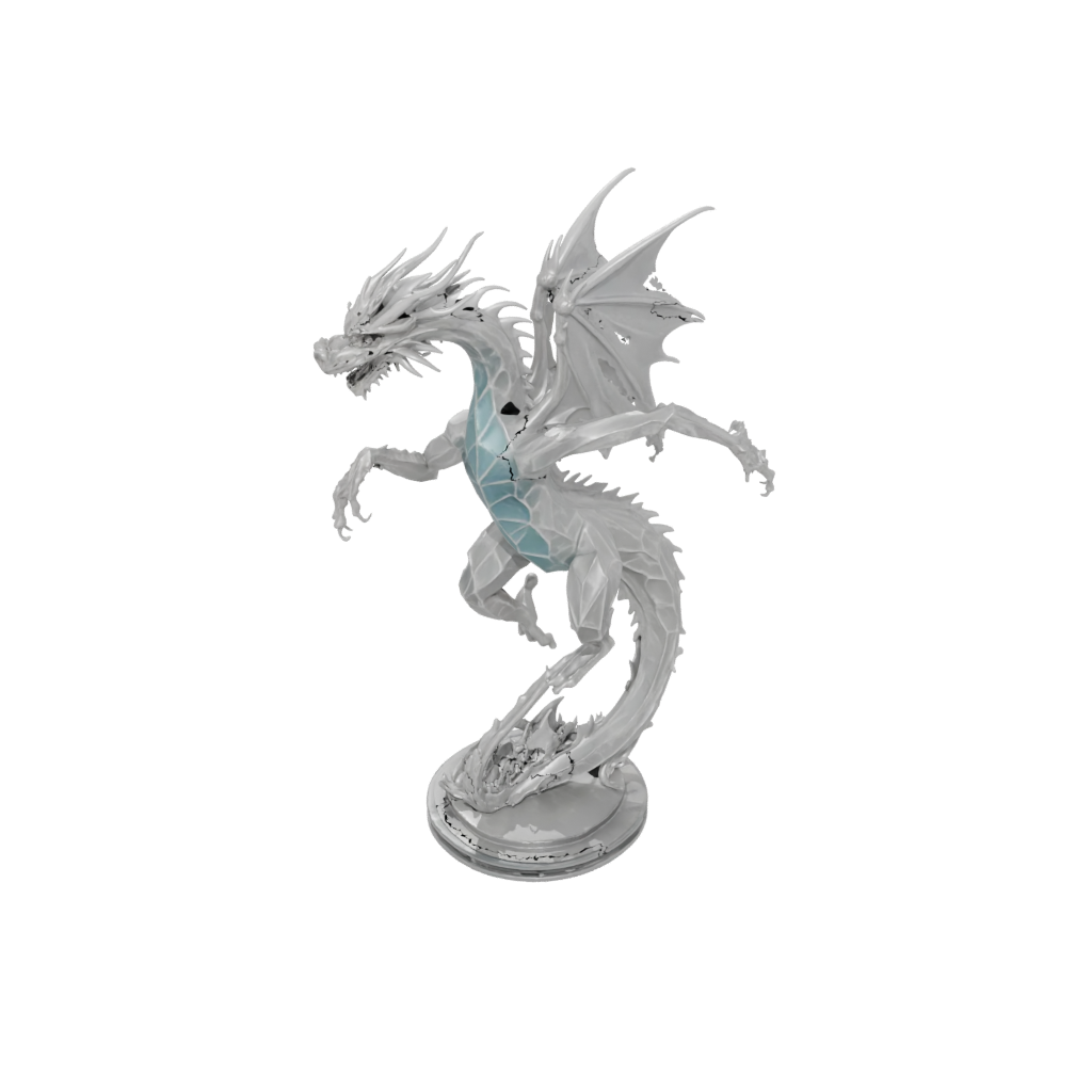 Crystal Floral Flexi Dragon