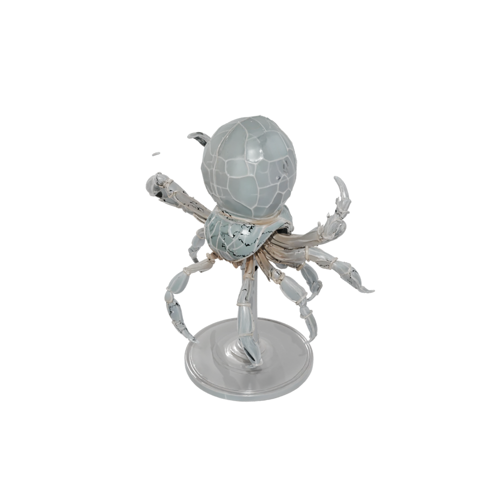 Crystal Floral Flexi Hermit Crab