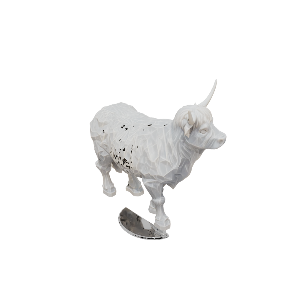 Crystal Floral Flexi Highland Cow