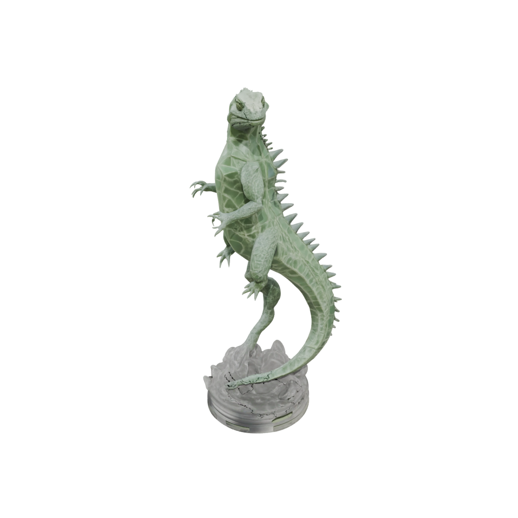 Crystal Floral Flexi Iguana