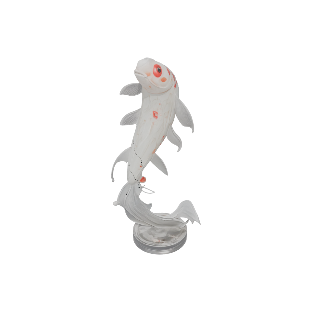 Crystal Floral Flexi Koi Fish