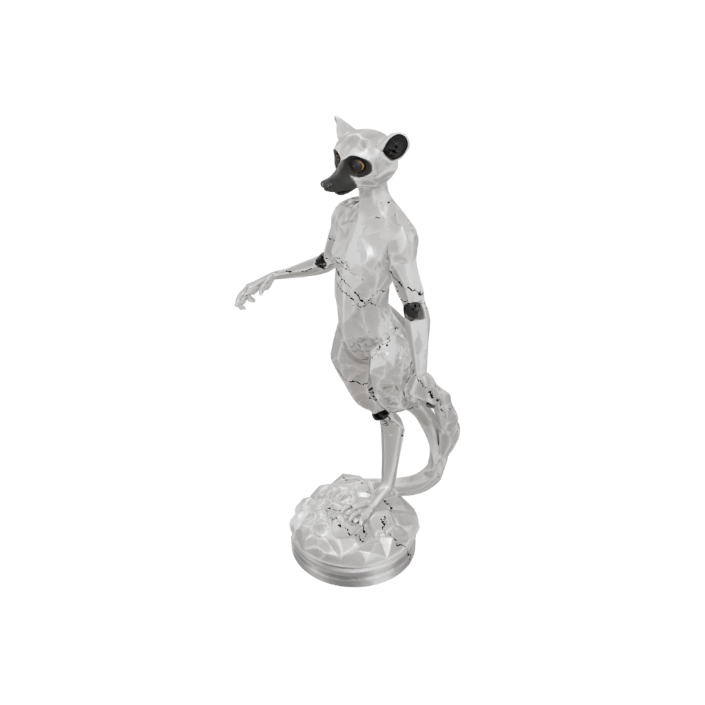 Crystal Floral Flexi Lemur