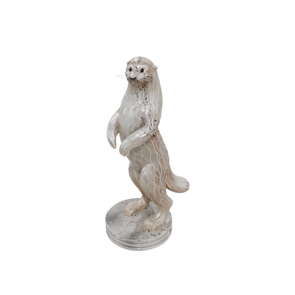 Crystal Floral Flexi Sea Otter