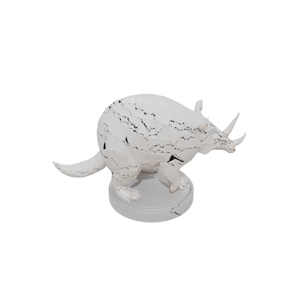 Crystal Geo Flexi Armadillo