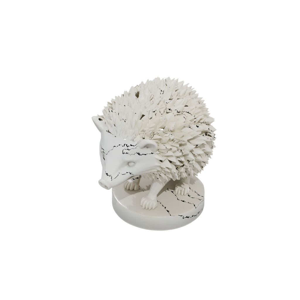 Crystal Geo Flexi Hedgehog