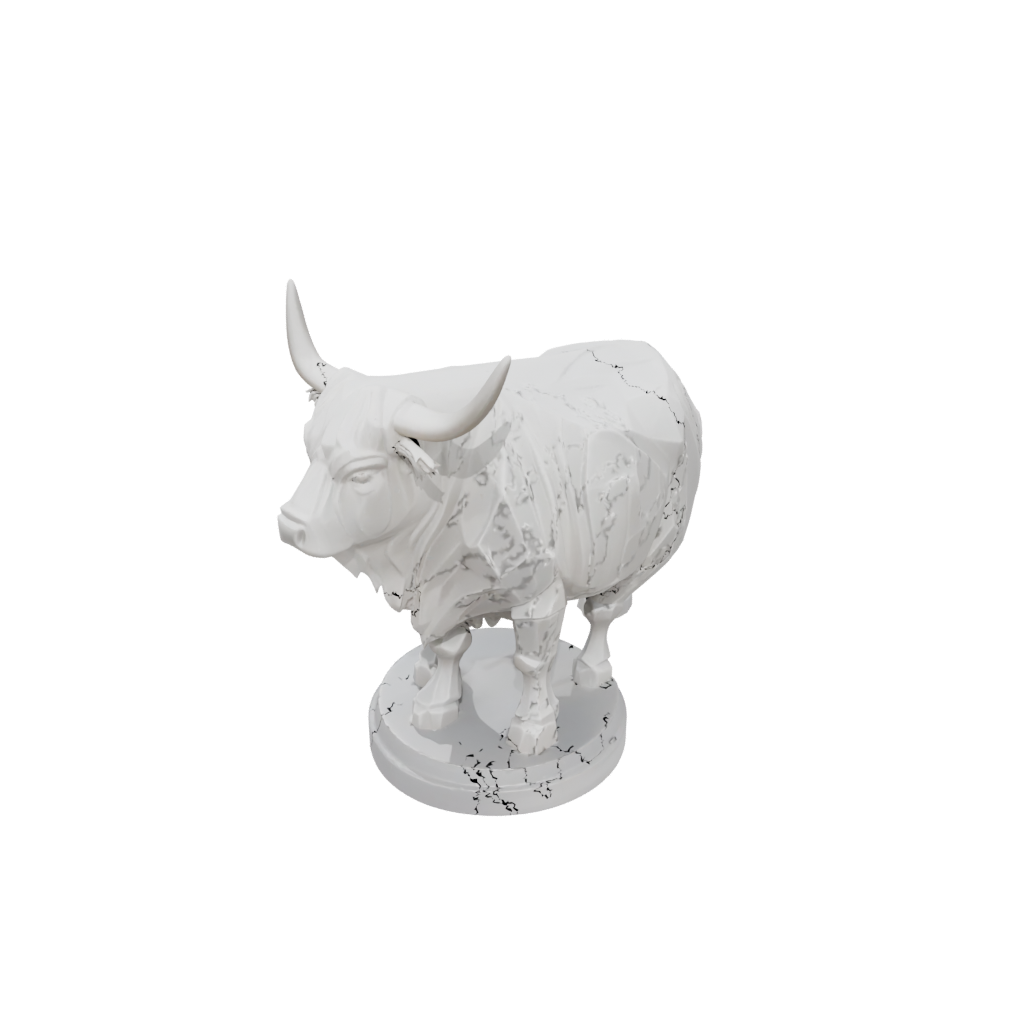 Crystal Geo Flexi Highland Cow