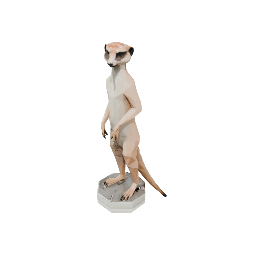 Crystal Geo Flexi Meerkat