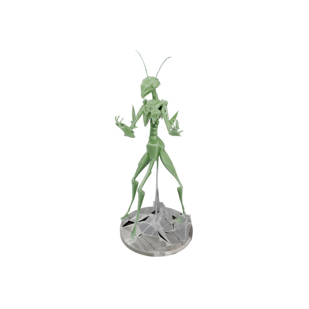 Crystal Geo Flexi Praying Mantis