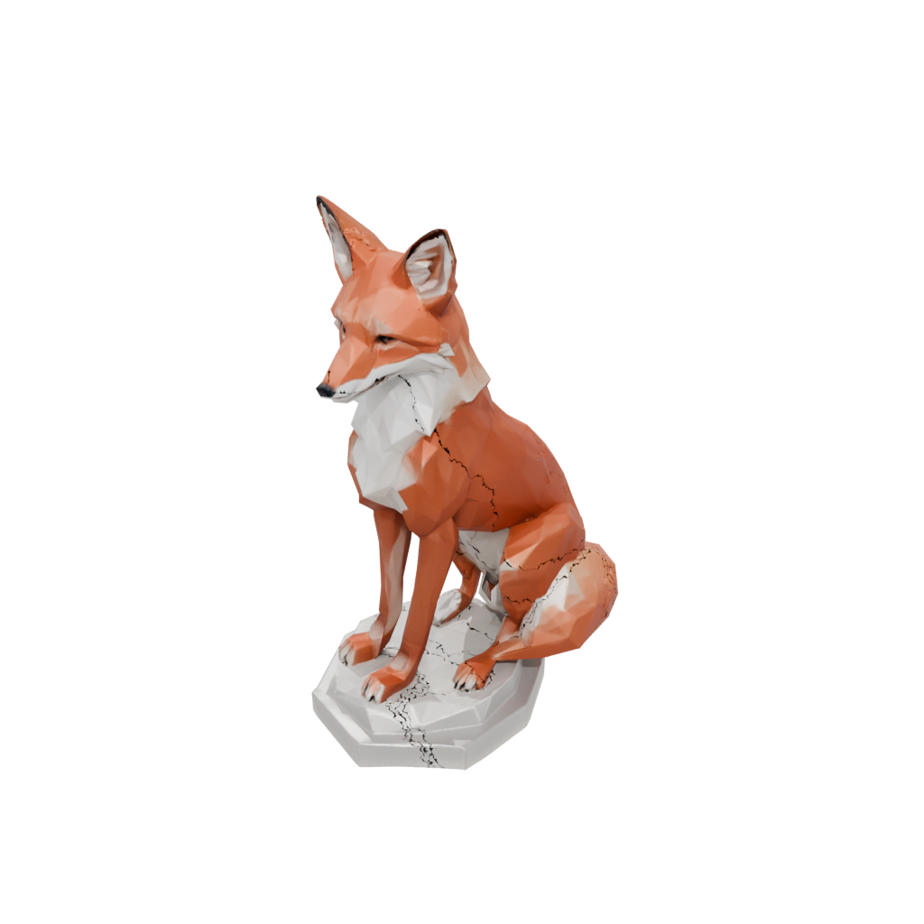 Crystal Geo Flexi Red Fox