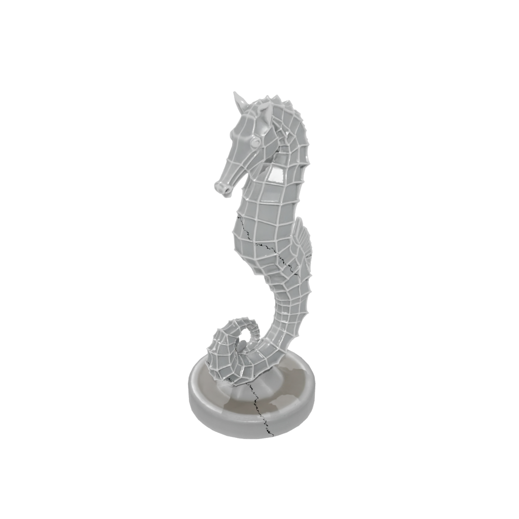 Crystal Geo Flexi Seahorse