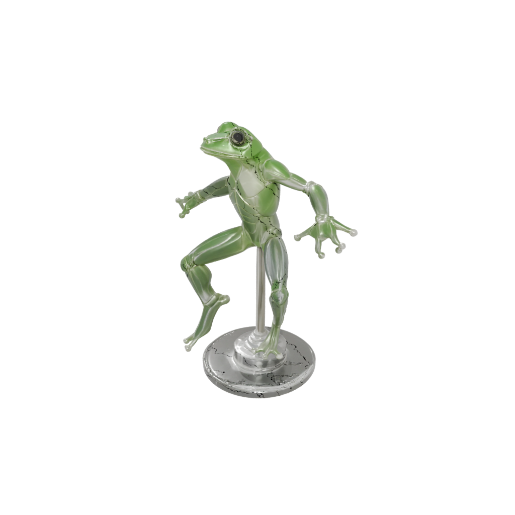 Crystal Geo Flexi Tree Frog