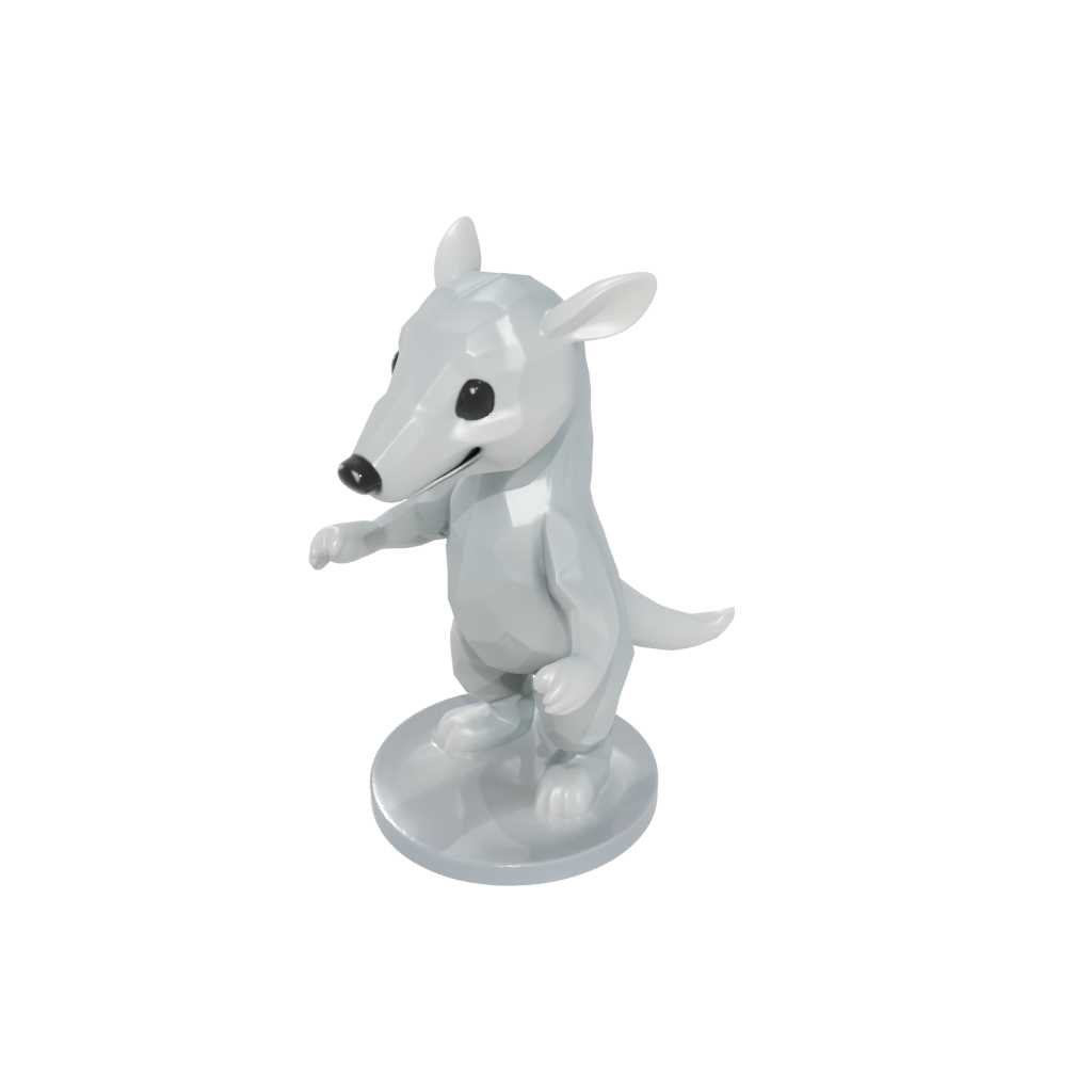 Crystal Kawaii Flexi Anteater