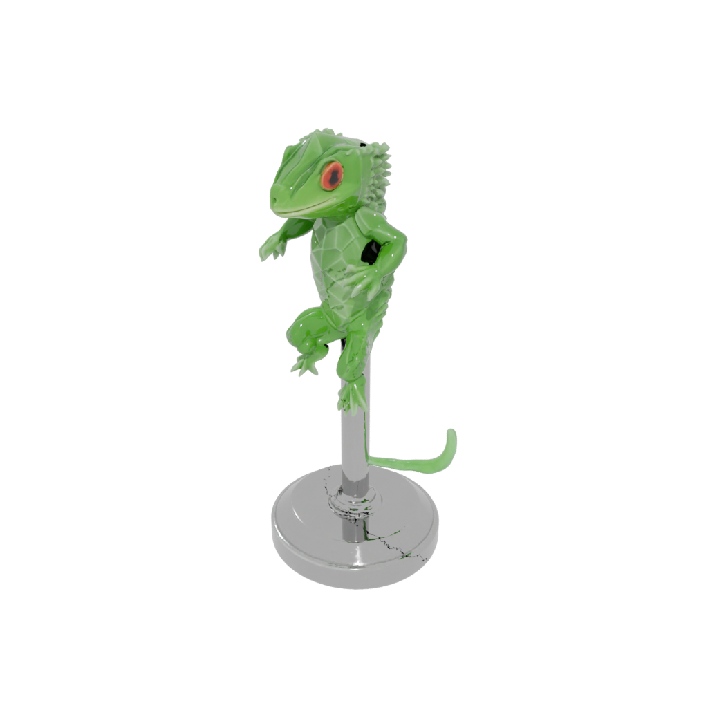 Crystal Kawaii Flexi Chameleon