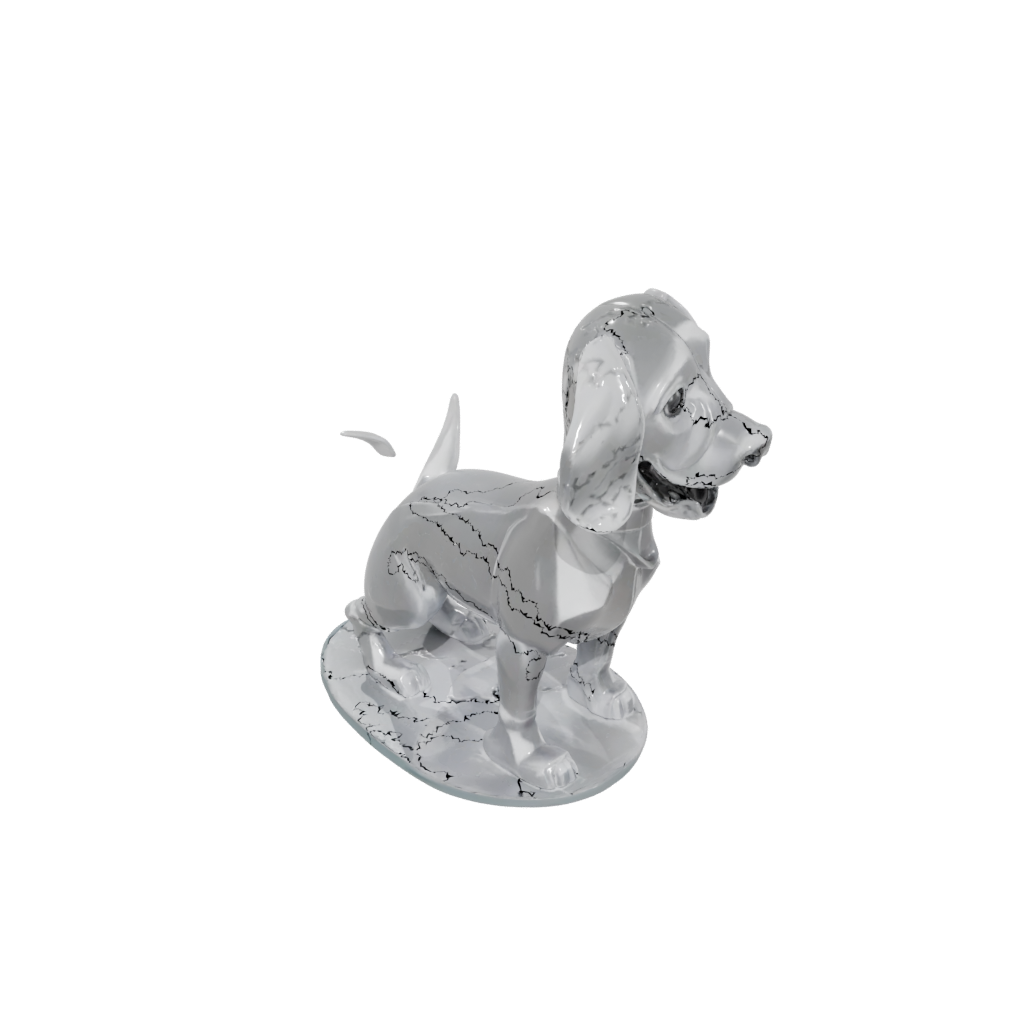Crystal Kawaii Flexi Dachshund Dog