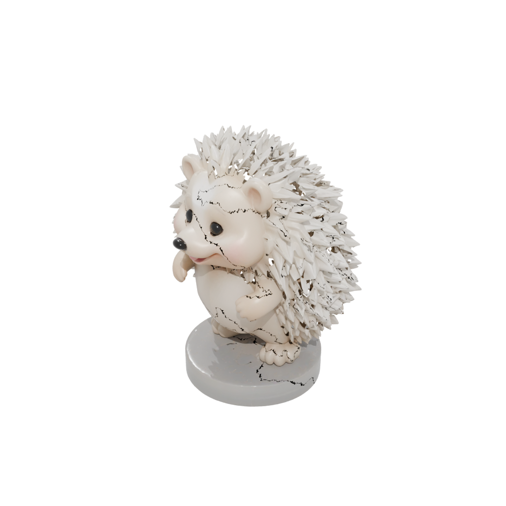 Crystal Kawaii Flexi Hedgehog