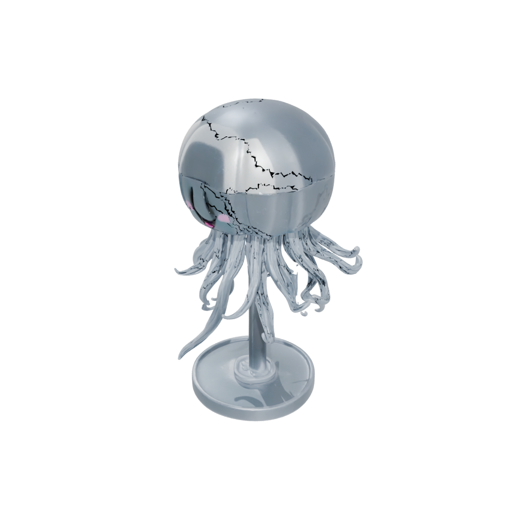 Crystal Kawaii Flexi Jellyfish