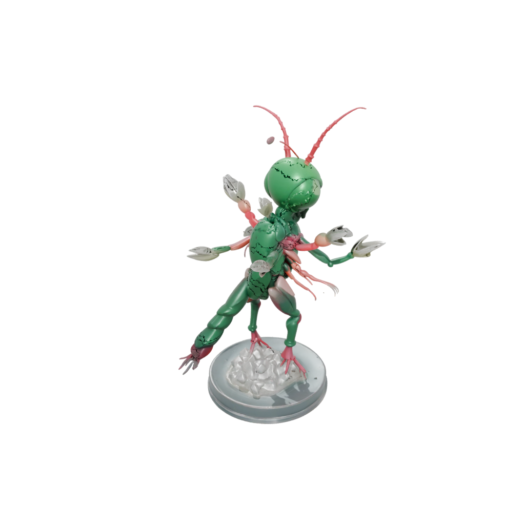 Crystal Kawaii Flexi Mantis Shrimp