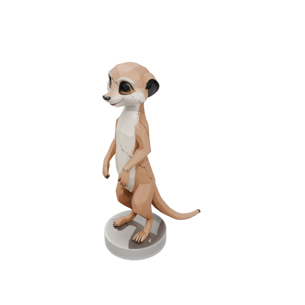 Crystal Kawaii Flexi Meerkat