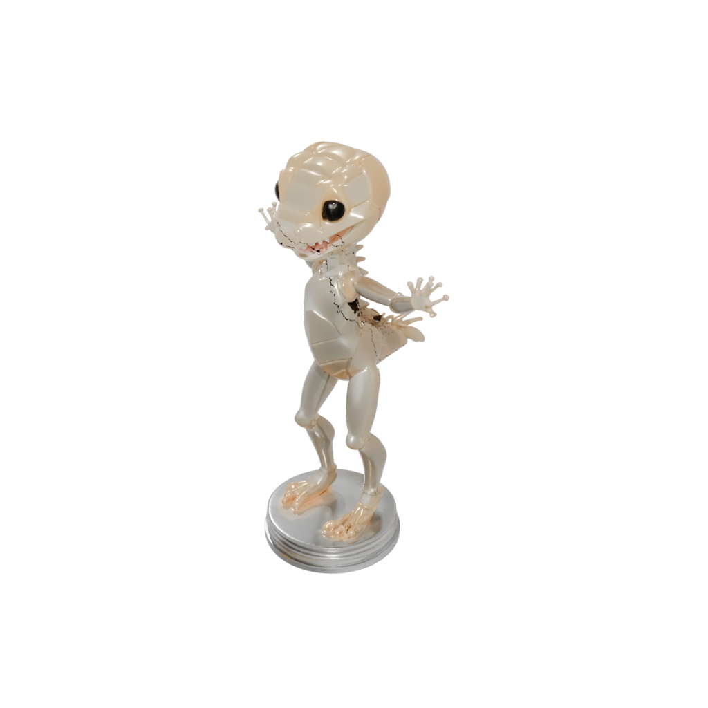 Crystal Kawaii Flexi Newt