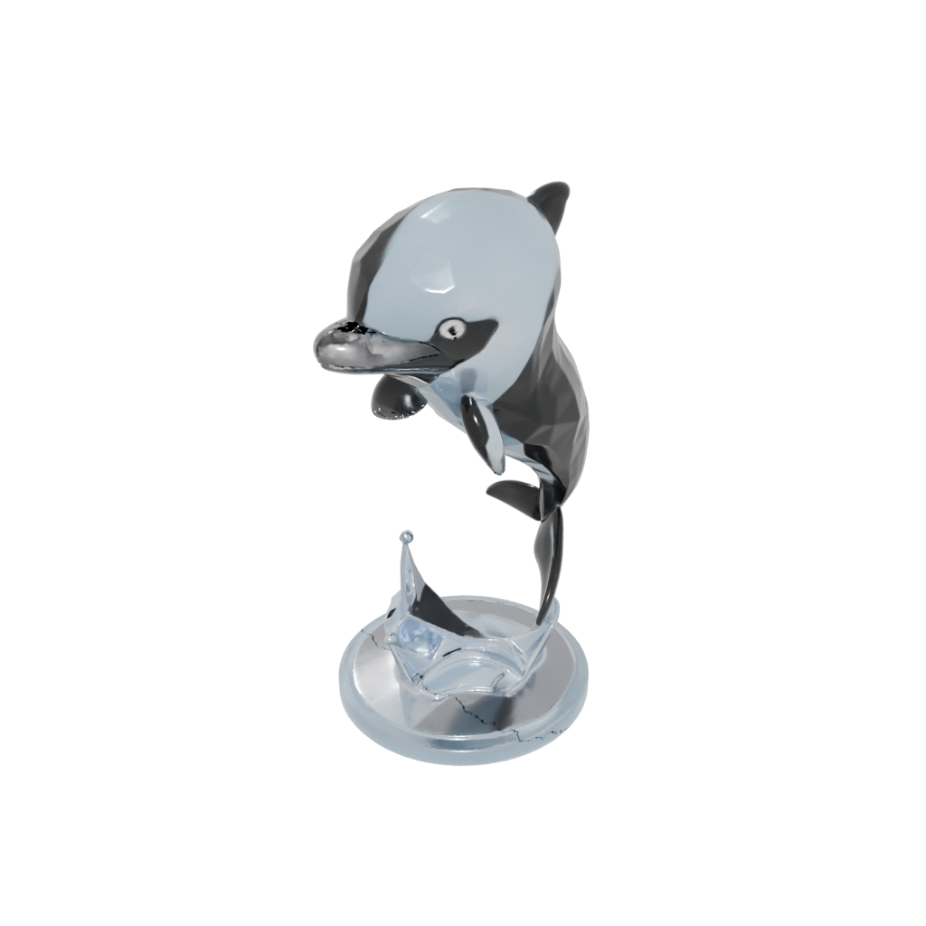 Crystal Kawaii Flexi Orca Whale