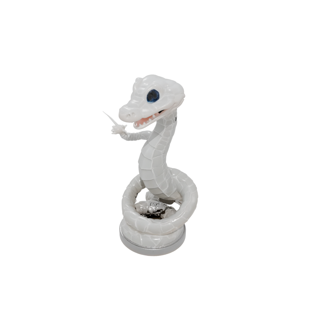 Crystal Kawaii Flexi Rattlesnake