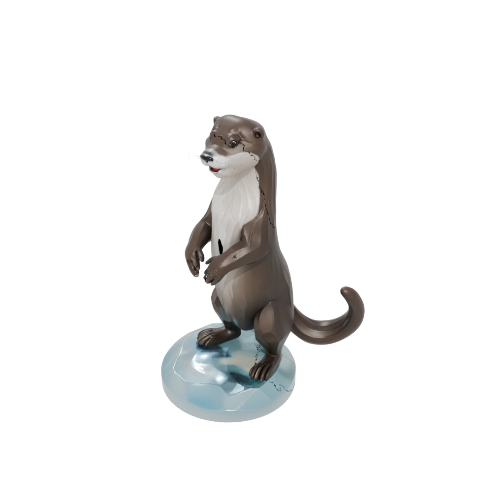 Crystal Kawaii Flexi River Otter