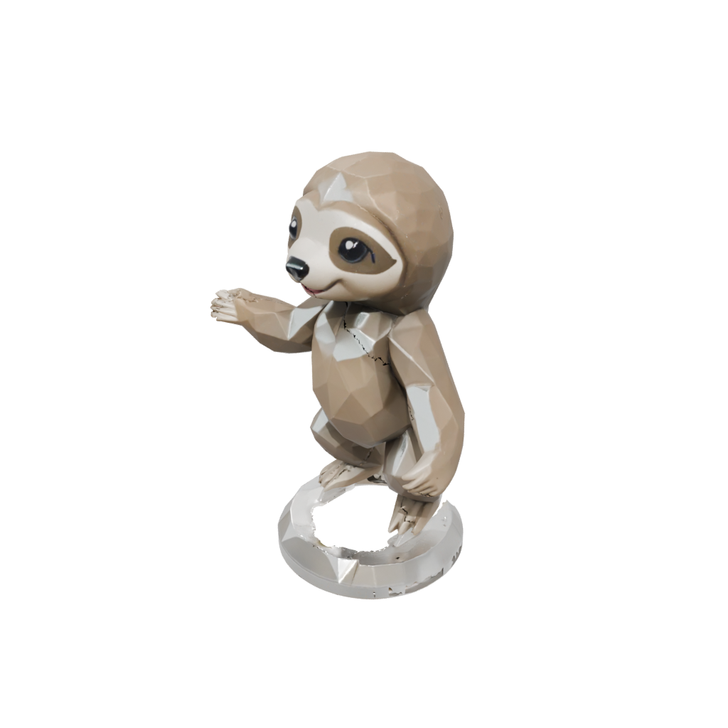 Crystal Kawaii Flexi Sloth