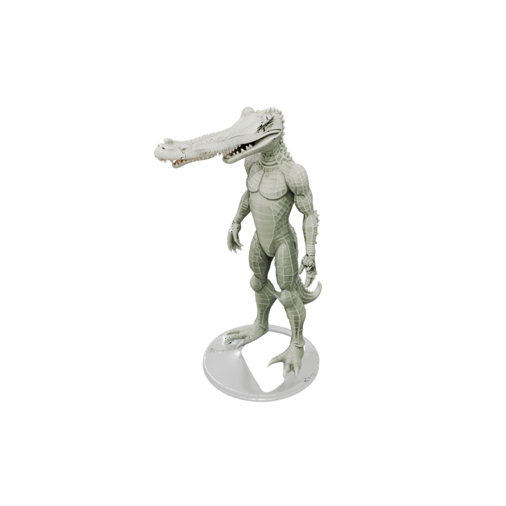 Crystal Realistic Flexi Crocodile