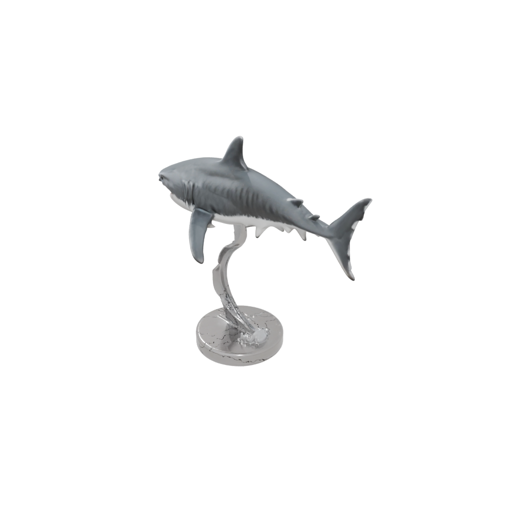 Crystal Realistic Flexi Great White Shark