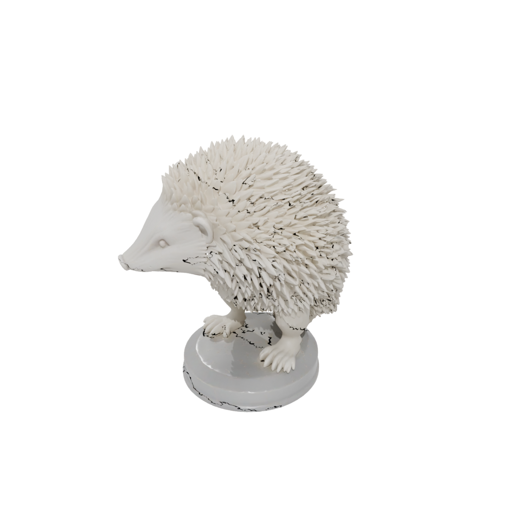 Crystal Realistic Flexi Hedgehog