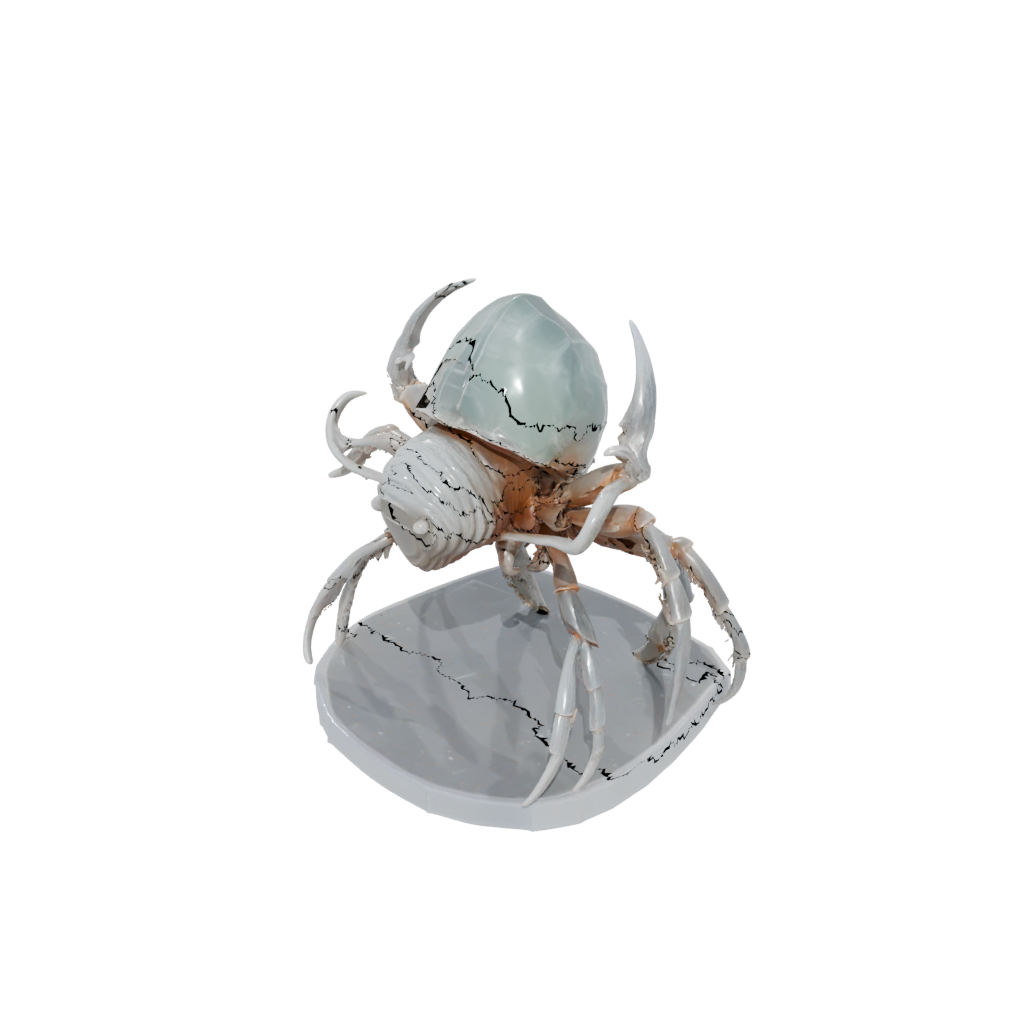 Crystal Realistic Flexi Hermit Crab