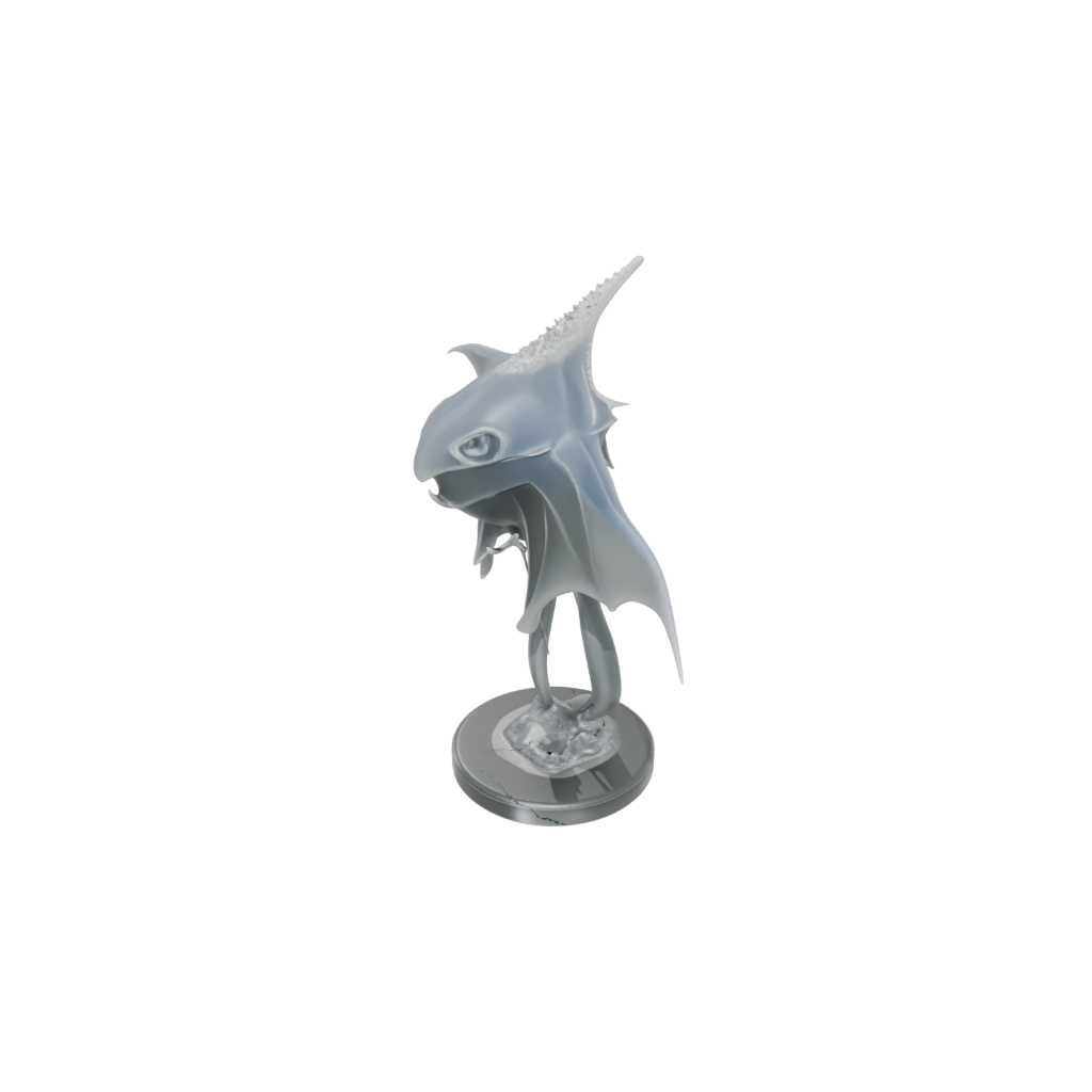 Crystal Realistic Flexi Manta Ray
