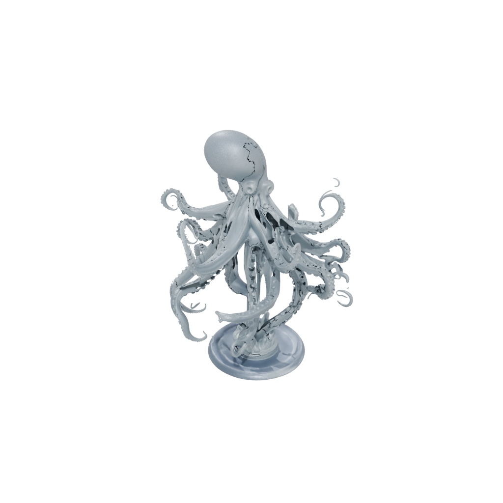 Crystal Realistic Flexi Octopus