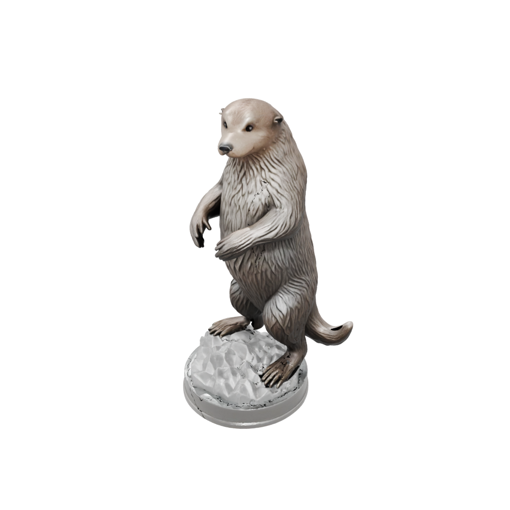 Crystal Realistic Flexi Sea Otter