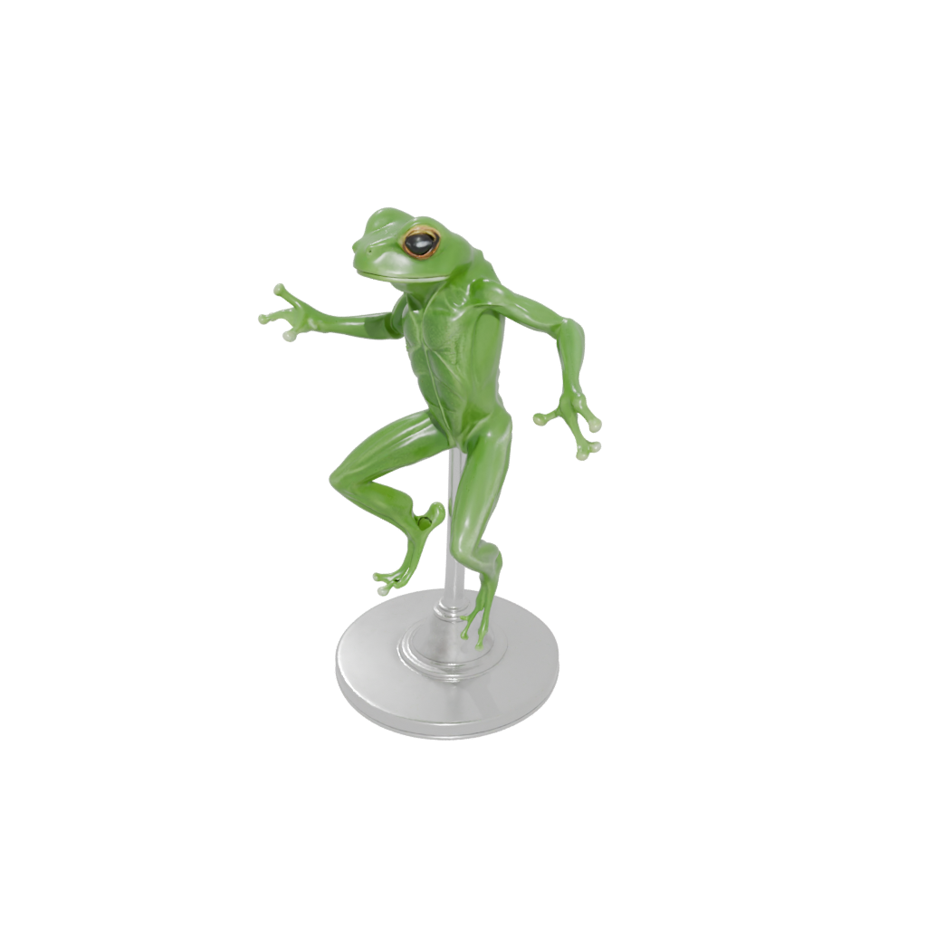 Crystal Realistic Flexi Tree Frog