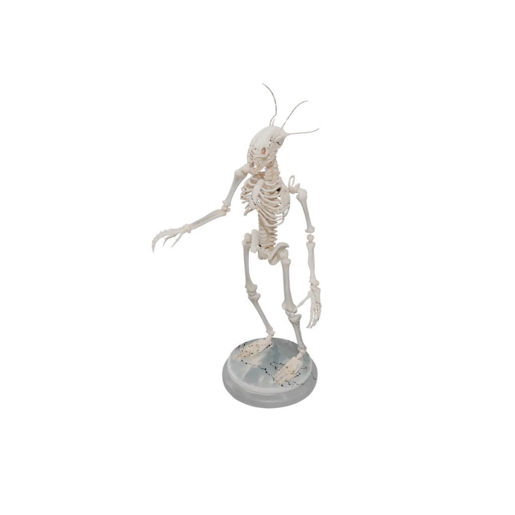 Crystal Skeleton Flexi Lobster
