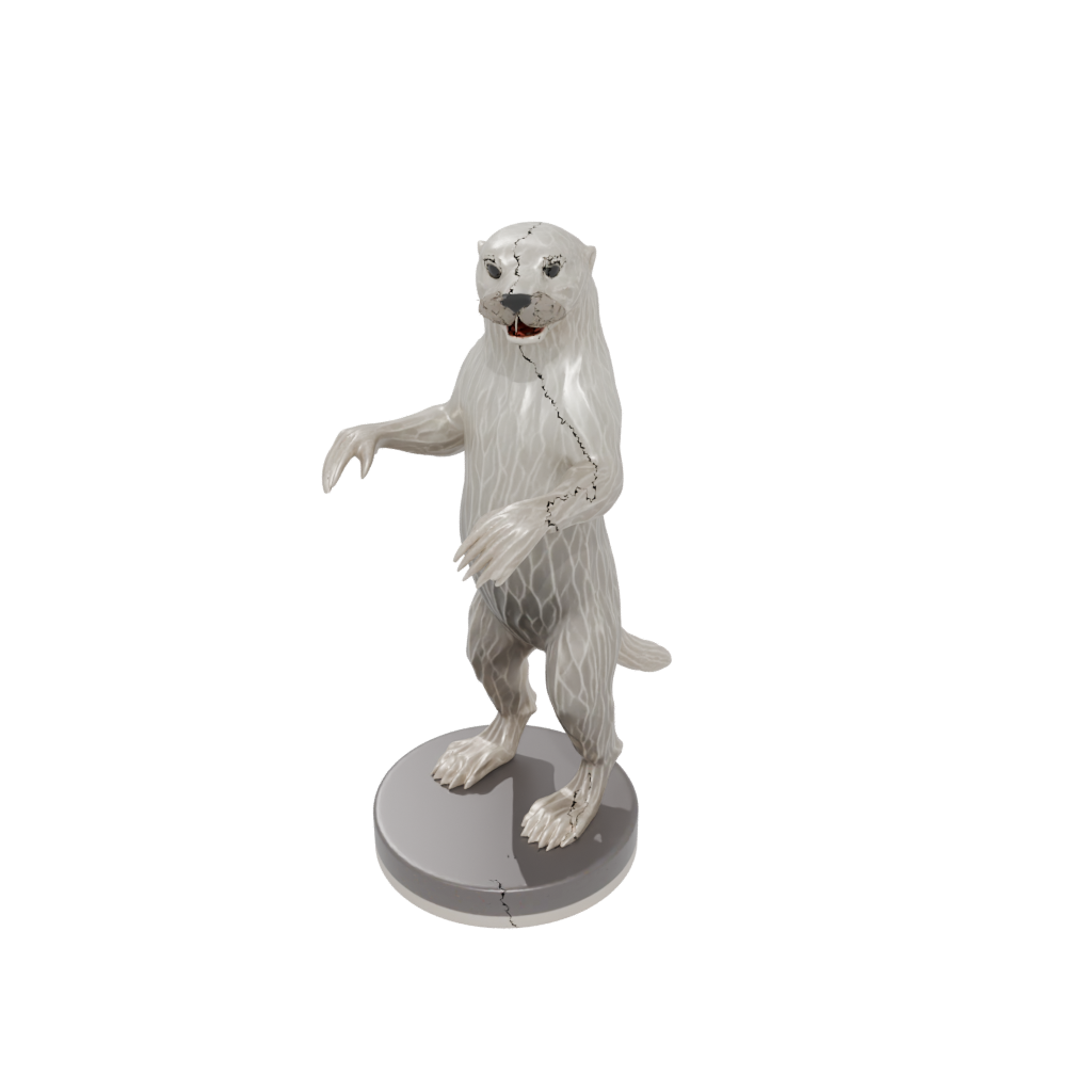 Crystal Skeleton Flexi Sea Otter