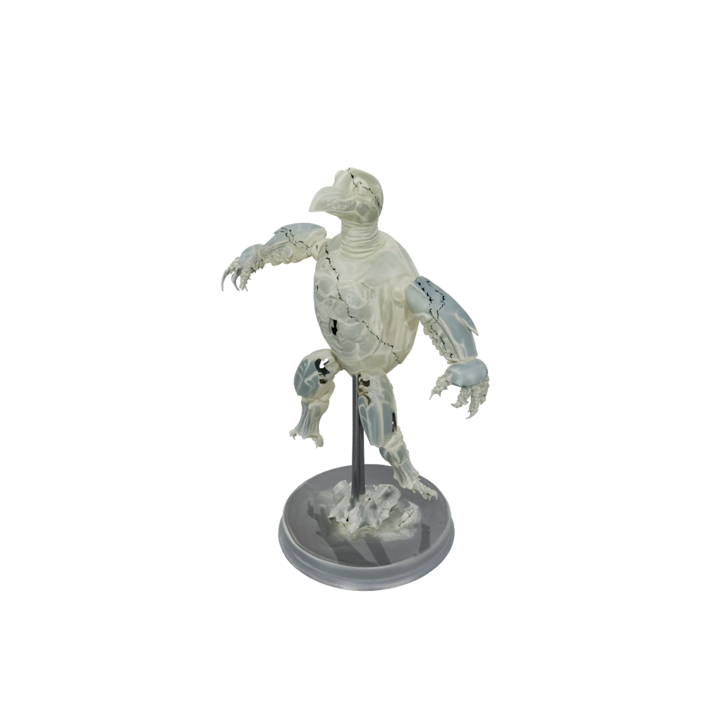 Crystal Skeleton Flexi Sea Turtle