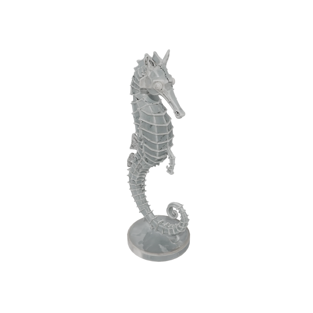 Crystal Skeleton Flexi Seahorse
