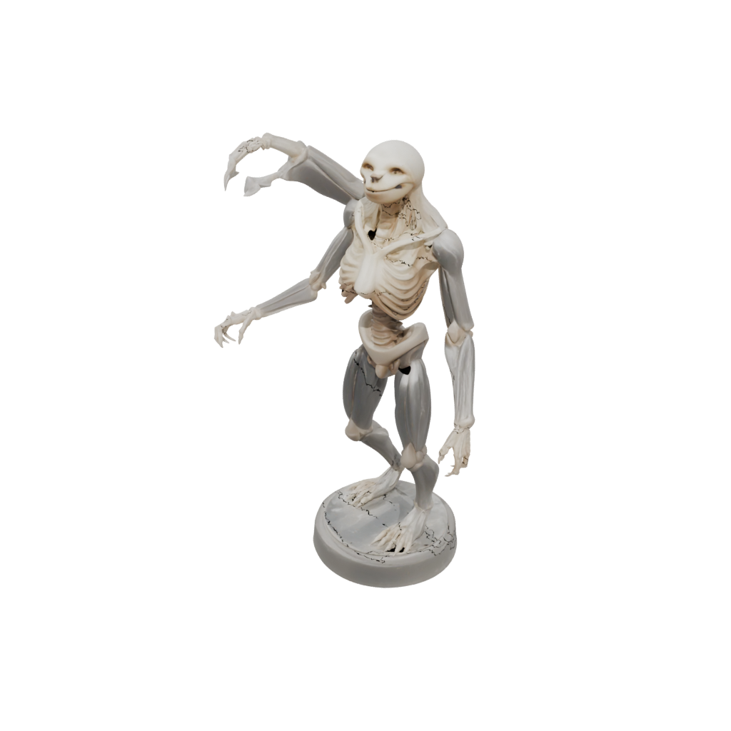 Crystal Skeleton Flexi Sloth