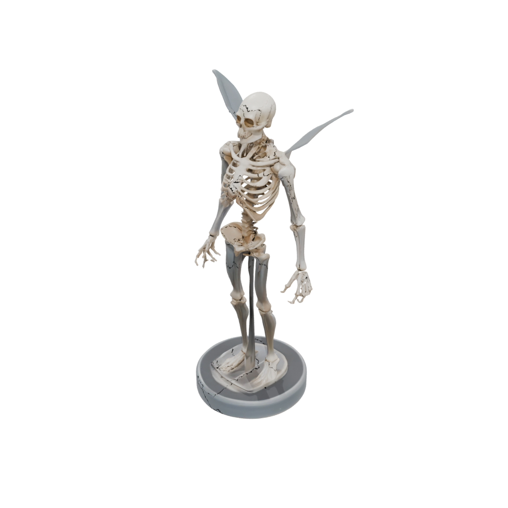 Crystal Skeleton Flexi Stingray